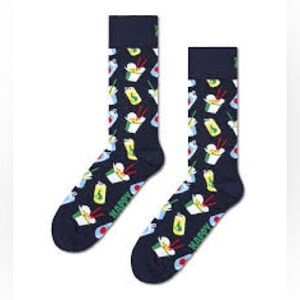 NWT Happy Socks Take Away Socks
